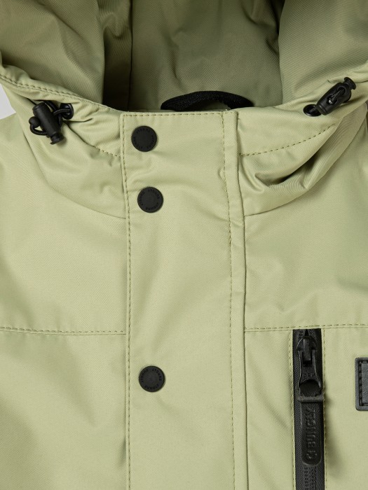 парка демисезонная "фисташка" по цене 7499 руб вид справа