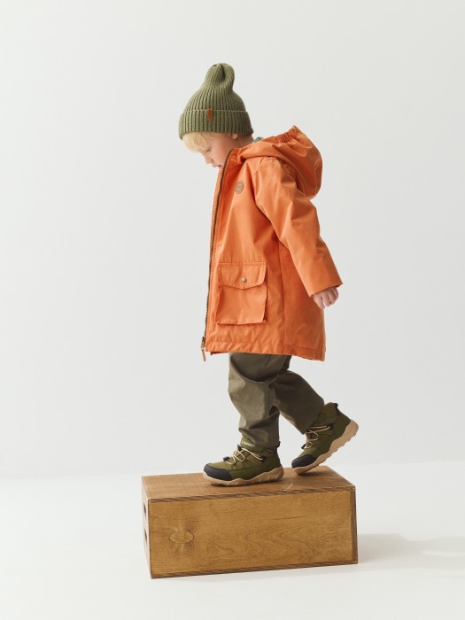 парка демисезонная "мандарин" фотография