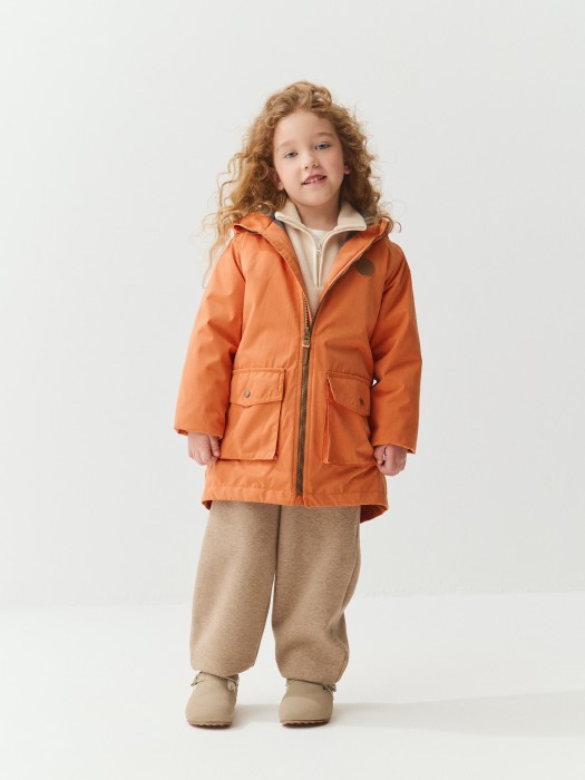 парка демисезонная "мандарин" по цене 6299 руб вид справа