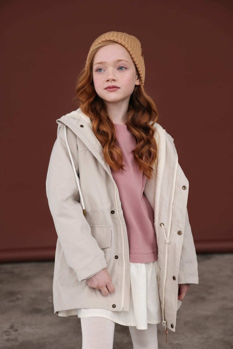 парка демисезонная на меху "сафари" по цене 4409 руб вид справа