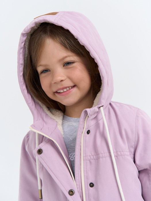 парка демисезонная на меху "вереск" по цене 6599 руб вид справа