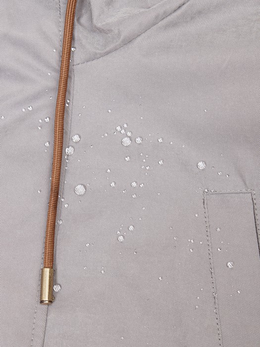 парка демисезонная "пепел" 7+ из россии вид сбоку