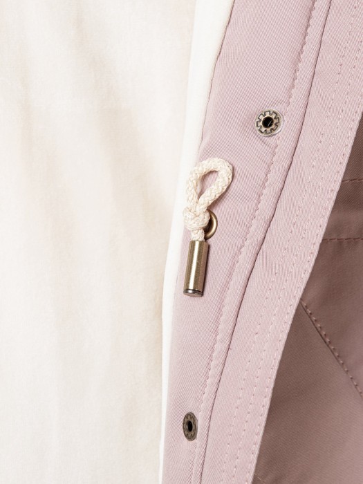 парка демисезонная с меховым воротником "зефир" по цене 6299 руб вид справа