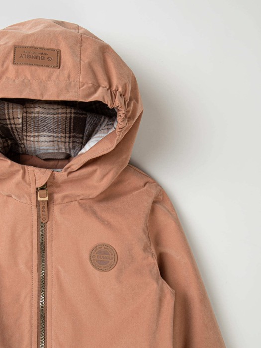 парка демисезонная "щербет" из россии вид сбоку