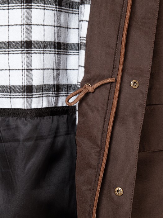 парка демисезонная "шоколад" 7+ по цене 7999 руб вид справа