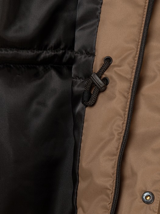 парка демисезонная "шоколад" по цене 7499 руб вид справа