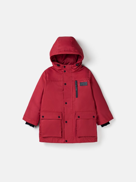 парка демисезонная "томат" фотография