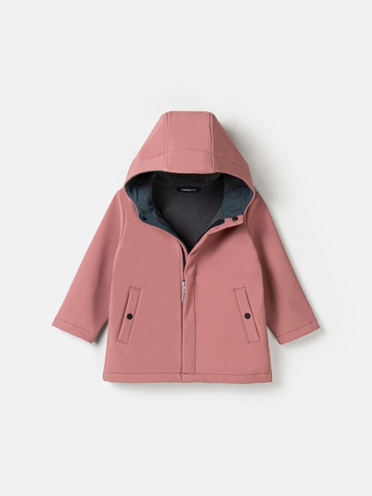 парка softshell демисезонная "пепельная роза" фотография