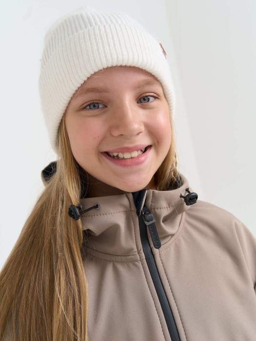 парка softshell "кокос" удлиненная 7+ из россии вид сбоку