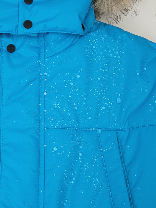 парка зимняя "лазурь" подростковая 7+ по цене 8049 руб вид справа