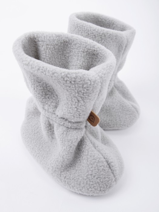 пинетки флисовые "жемчуг" 0+ по цене 799 руб вид справа