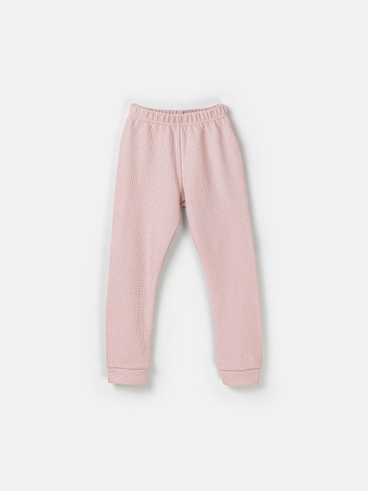 пижама из вафельной ткани "дымчатая роза" по цене 1399 руб вид справа