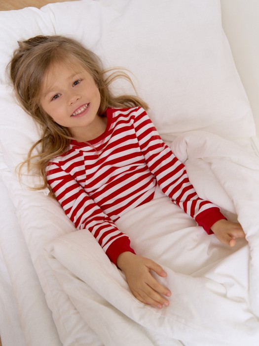 пижама "один дома" от 1 до 3 лет с изнаночной стороны