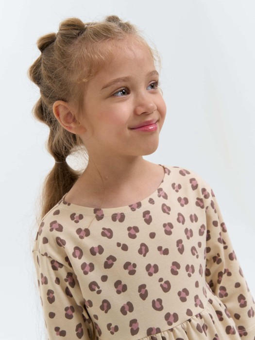 платье "бежевый леопард" по цене 1199 руб вид справа