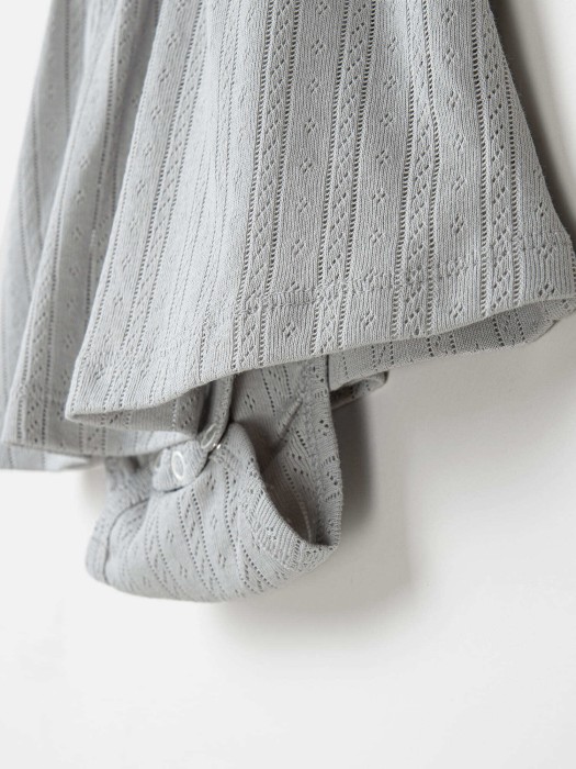 платье-боди с крылышками "жемчуг" из ажурного хлопка 0+ по цене 1169 руб вид справа