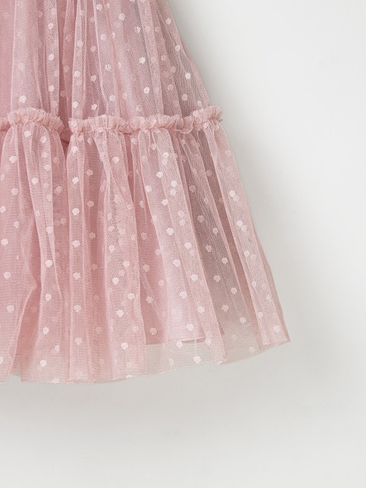 платье фатиновое "пудра" по цене 5099 руб вид справа