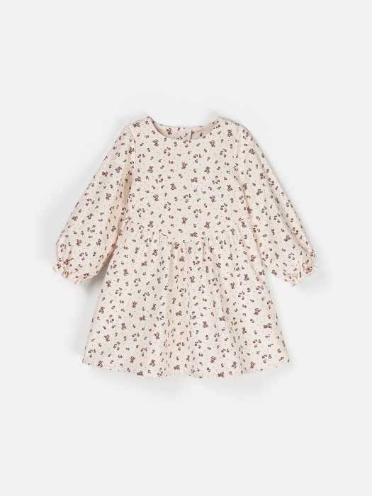 платье фланелевое "ванильный цветок" фотография