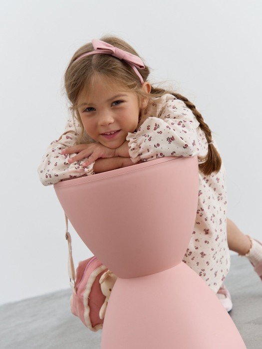 платье фланелевое "ванильный цветок" из россии вид сбоку