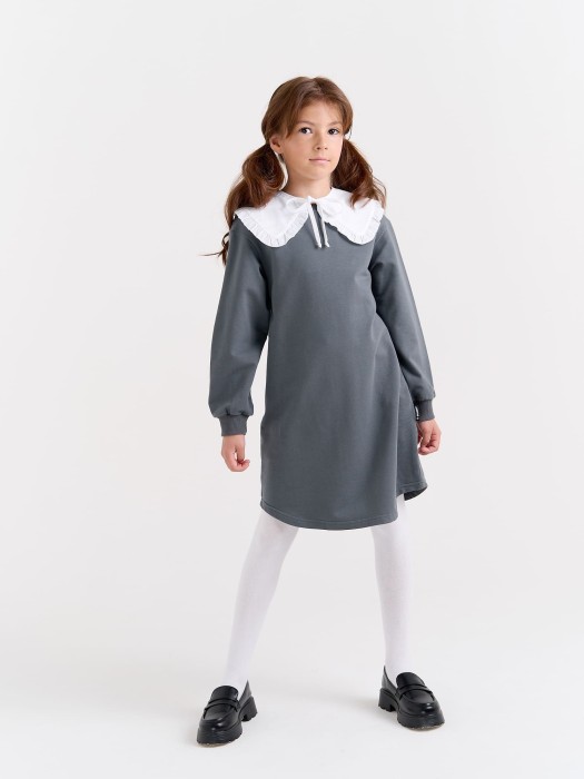 платье "маренго" 7+ от бренда bungly вид слева