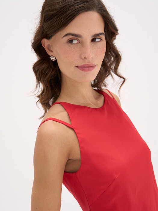 платье мини "рубин" женское по цене 4792 руб вид справа