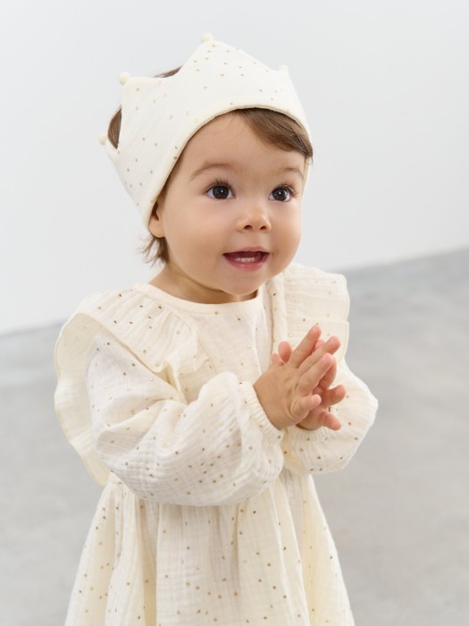 платье муслиновое "восторг" 0+ из россии вид сбоку