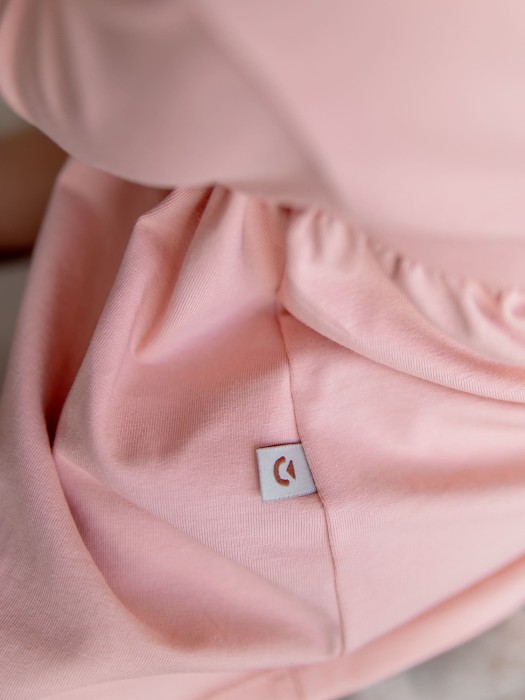 платье "персик" из россии вид сбоку