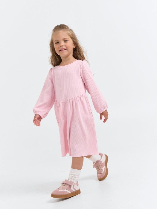 платье "пыльно-розовый" из россии вид сбоку