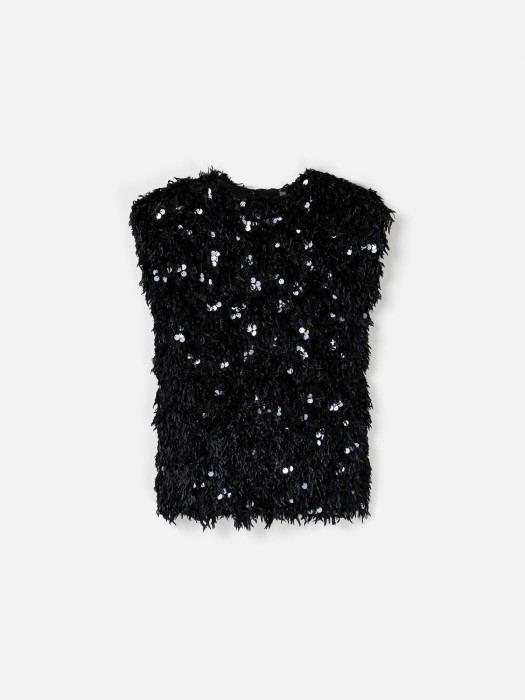 платье с перьями "уголь" фотография