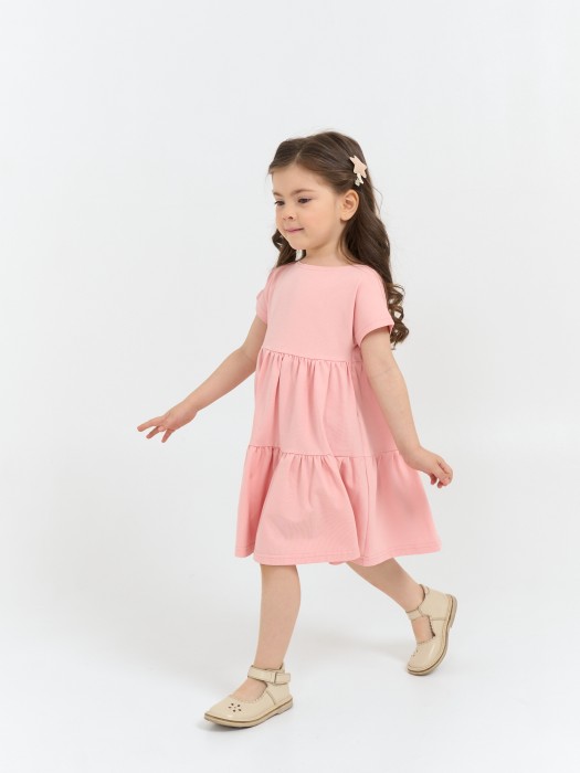 платье с воланами "роза" из проверенных материалов спереди