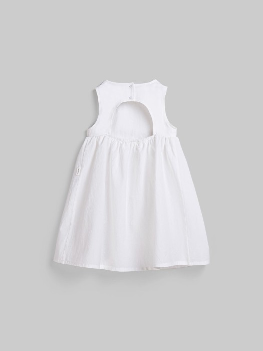 платье с вырезом на спине "молоко" по цене 1319 руб вид справа