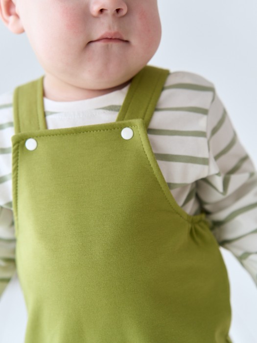 полукомбинезон облегченный "олива" 0+ из россии вид сбоку