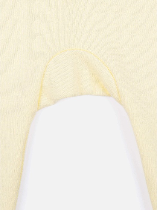 ползунки с открытой ножкой и рюшей "нарцисс" 0+ из россии вид сбоку