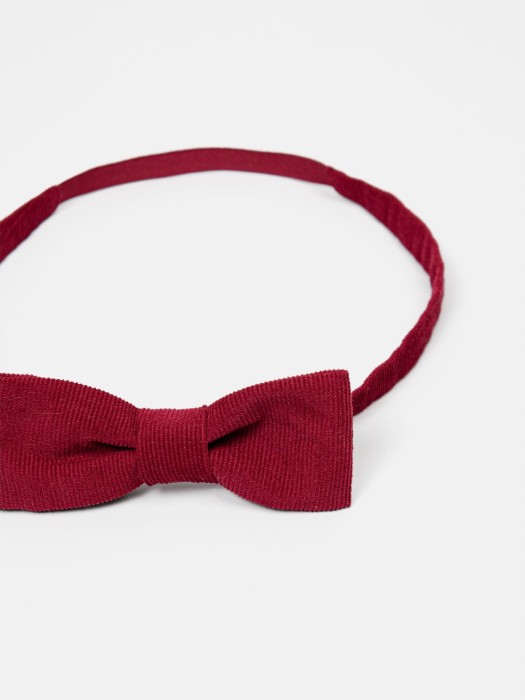 повязка-бант "вишневый джем" по цене 449 руб вид справа