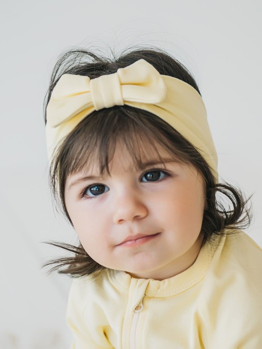 повязка-чалма "нарцисс" 0+ от бренда bungly вид слева