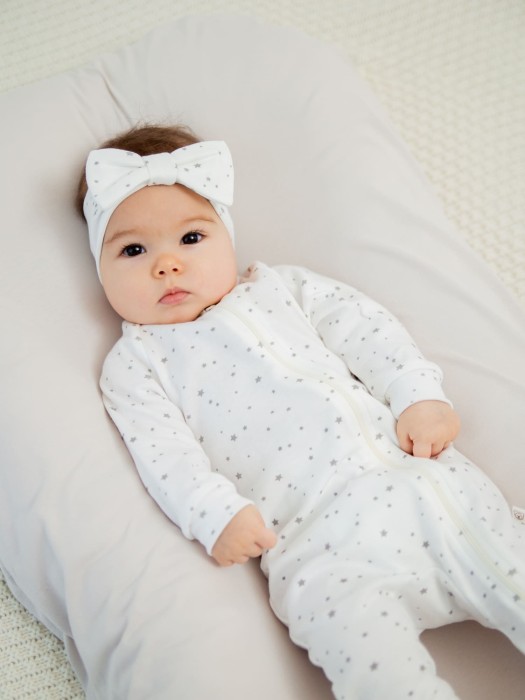 повязка-чалма "звёздочки" 0+ от бренда bungly вид слева