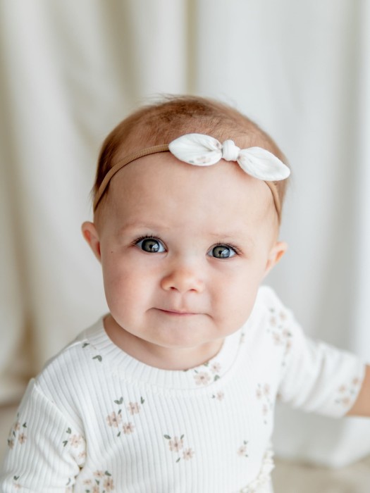 повязка с бантиком "цветочное поле" 0+ фотография