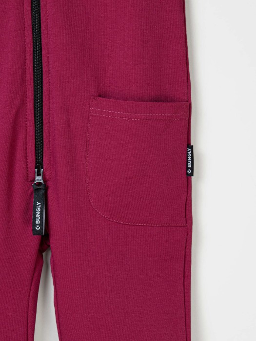 ромпер с длинными штанинами "брусника" по цене 1619 руб вид справа