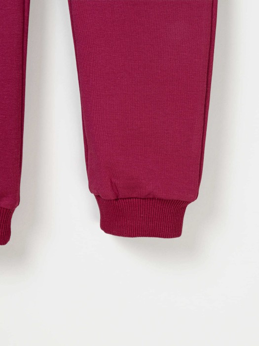 ромпер с длинными штанинами "брусника" из россии вид сбоку