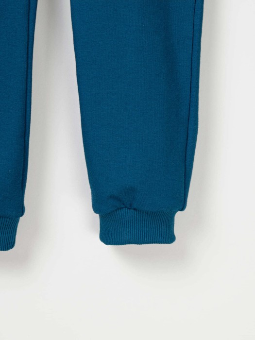 ромпер с длинными штанинами "петроль" из россии вид сбоку