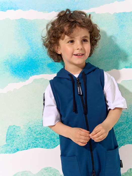 ромпер с длинными штанинами "шторм" из россии вид сбоку