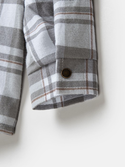 рубашка фланелевая "дымка" по цене 2699 руб вид справа