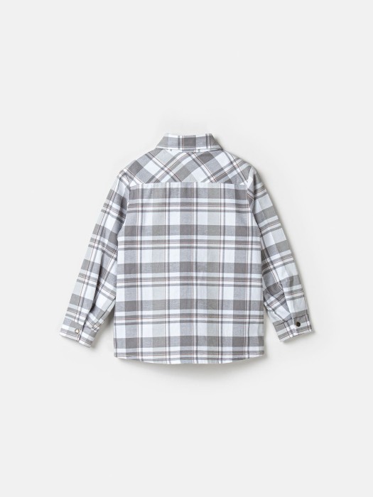 рубашка фланелевая "дымка" из россии вид сбоку