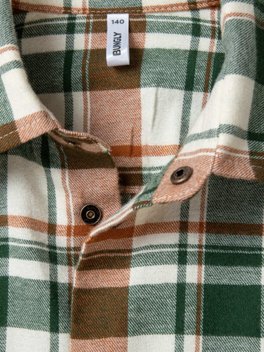 рубашка фланелевая "малахит" 7+ по цене 3399 руб вид справа