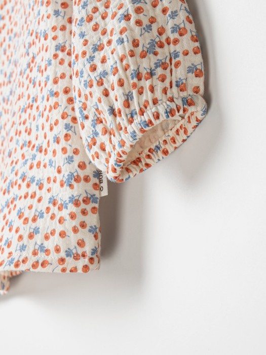 рубашка муслиновая "ягодки" по цене 1259 руб вид справа