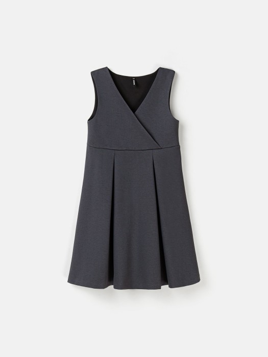 сарафан приталенный "графит" 7+ фотография