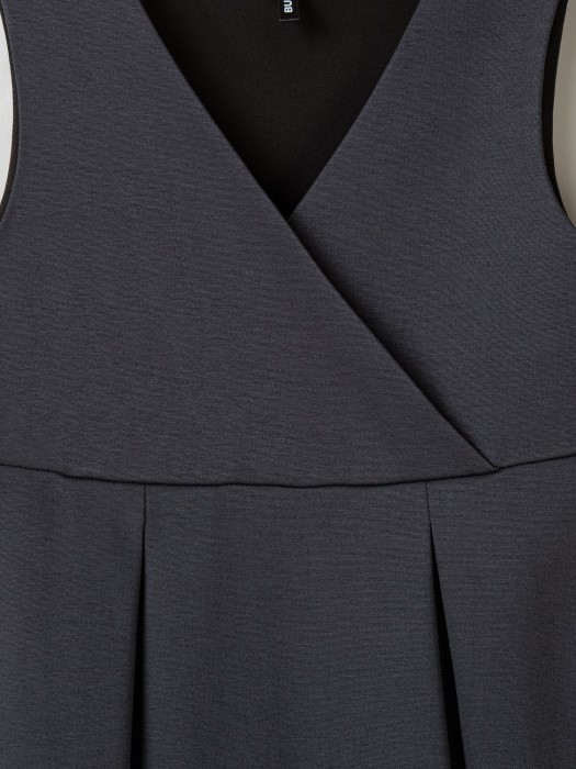 сарафан приталенный "графит" 7+ по цене 2039 руб вид справа