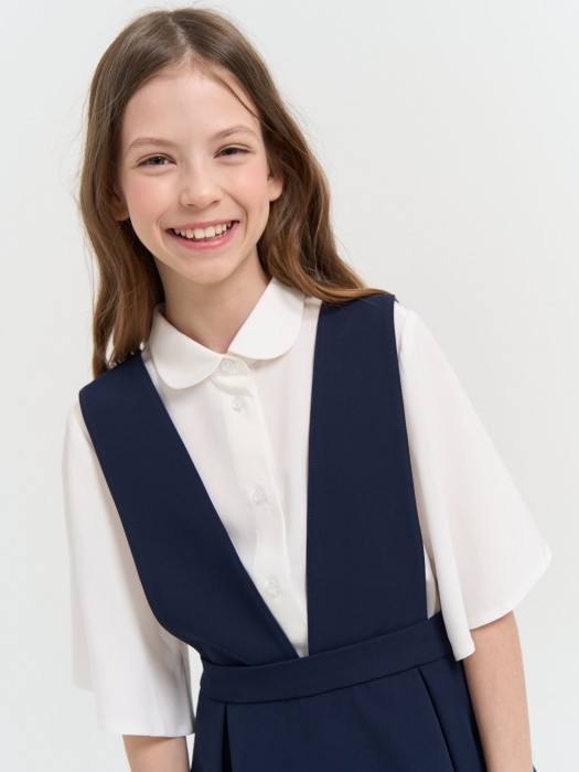 сарафан "синий" 7+ от 8 до 12 лет с изнаночной стороны