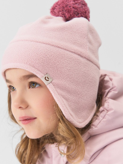 шапка флисовая "пудра" по цене 1799 руб вид справа