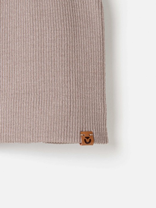 шапка хлопковая двухслойная "мокко" по цене 1599 руб вид справа