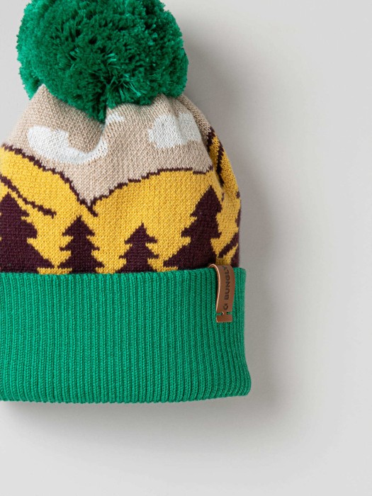 шапка хлопковая "эльбрус" из россии вид сбоку